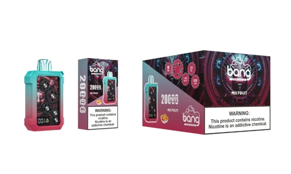 Bang Gear Tick Tock 20000 Puffs 0% 2% 3% 5% Baixa Nicotina Recarregável Vapes Descartáveis ​​Pen Bulk Comprar Atacado - KeenVape - 12