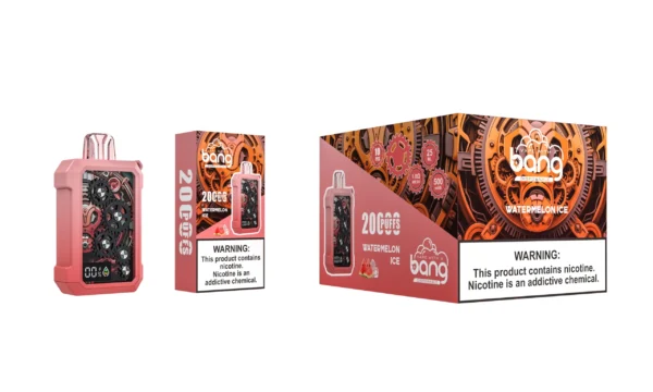 Bang Gear Tick Tock 20000 Puffs 0% 2% 3% 5% Baixa Nicotina Recarregável Vapes Descartáveis ​​Pen Bulk Comprar Atacado - KeenVape - 3