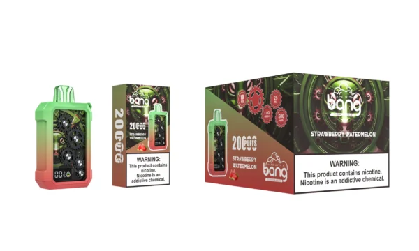 Bang Gear Tick Tock 20000 Puffs 0% 2% 3% 5% Caneta Vapes descartáveis ​​recarregáveis ​​com baixo teor de nicotina em massa Compre no atacado - KeenVape - 5