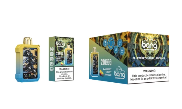 Bang Gear Tick Tock 20000 Puffs 0% 2% 3% 5% Caneta Vapes descartáveis ​​recarregáveis ​​com baixo teor de nicotina em massa Compre no atacado - KeenVape - 8