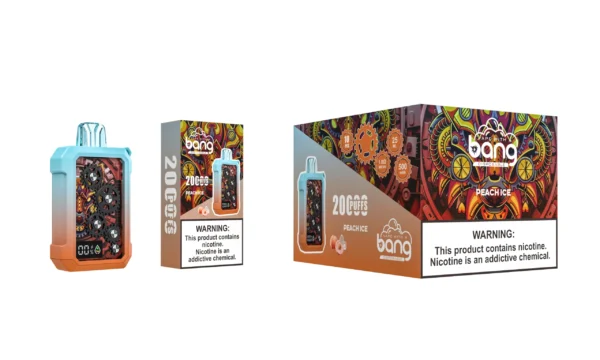 Bang Gear Tick Tock 20000 Puffs 0% 2% 3% 5% Caneta Vapes descartáveis ​​recarregáveis ​​com baixo teor de nicotina em massa Compre no atacado - KeenVape - 10