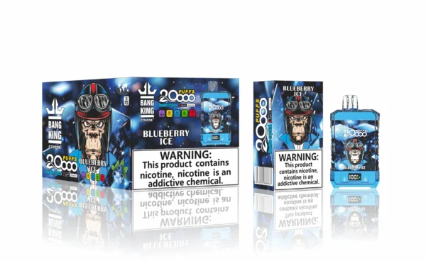 Bang King Double Crystal 20000 Puffs 0% 2% 3% 5% Επαναφορτιζόμενη μίας χρήσης στυλό Vapes χαμηλής περιεκτικότητας σε νικοτίνη Μαζική Αγορά χονδρικής - KeenVape - 4