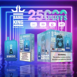 Bang King 25000 Puffs Dual Pods 0% 2% 3% 5% Caneta Vapes descartáveis ​​recarregáveis ​​com baixo teor de nicotina em massa Compre no atacado - KeenVape - 12