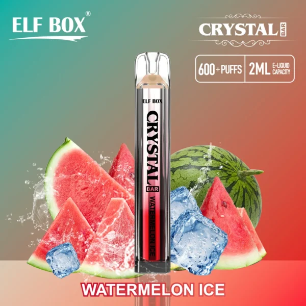 ELF BOX CRYSTAL BAR 600 Puffs 0% 2% 5% Nikotin Újratölthető Eldobható Vape Tömeges Vásárlás Nagyker - KeenVape - 2