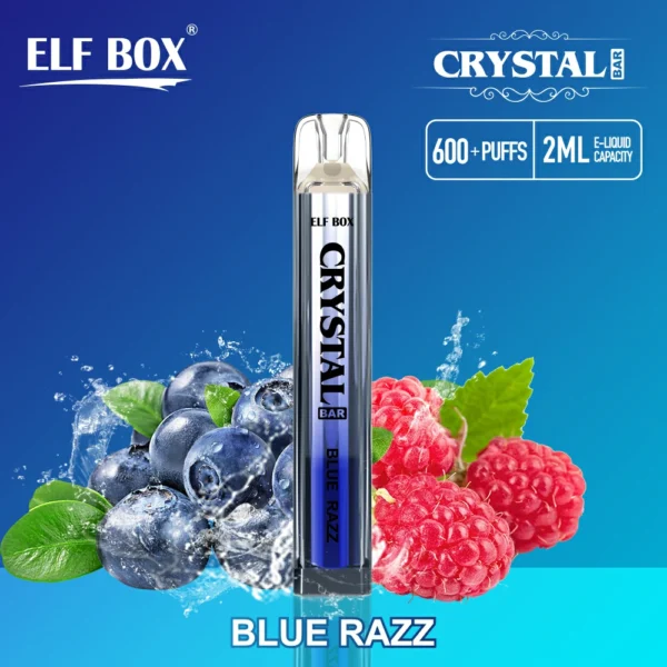 ELF BOX CRYSTAL BAR 600 Puffs 0% 2% 5% Nikotin Újratölthető Eldobható Vape Tömeges Vásárlás Nagyker - KeenVape - 3