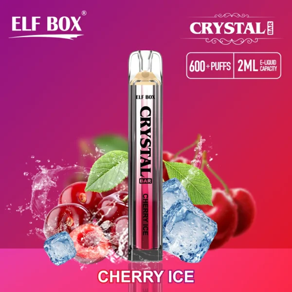 ELF BOX CRYSTAL BAR 600 Puffs 0% 2% 5% Nikotin Újratölthető Eldobható Vape Tömeges Vásárlás Nagyker - KeenVape - 5