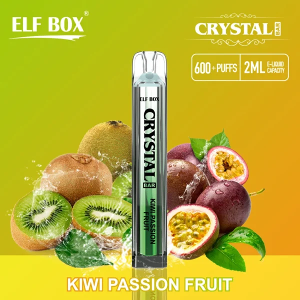 ELF BOX CRYSTAL BAR 600 Puffs 0% 2% 5% Nikotin Újratölthető Eldobható Vape Tömeges Vásárlás Nagyker - KeenVape - 7