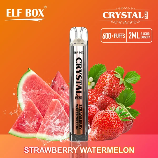 ELF BOX CRYSTAL BAR 600 Puffs 0% 2% 5% Nikotin Újratölthető Eldobható Vape Tömeges Vásárlás Nagyker - KeenVape - 11