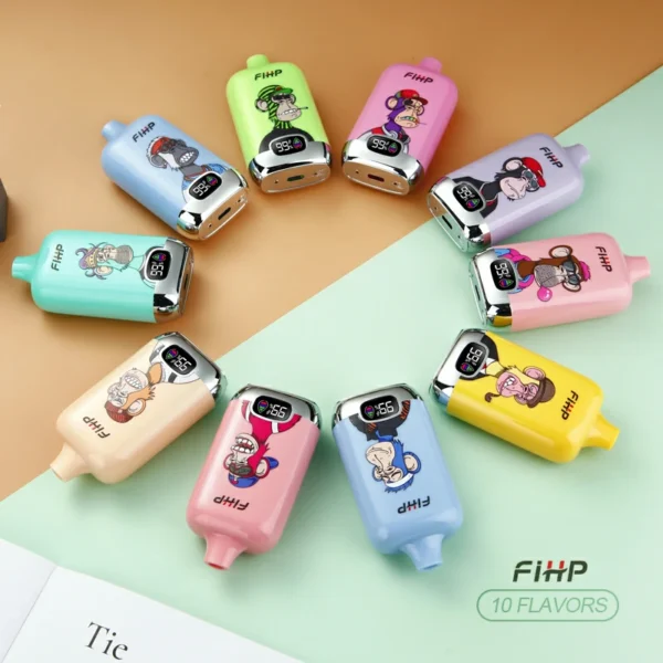 FIHP 12000 Puffs 2% 5% Nízkonikotinové dobíjecí jednorázové vapes Pen Hromadně Koupit velkoobchod – KeenVape – 1