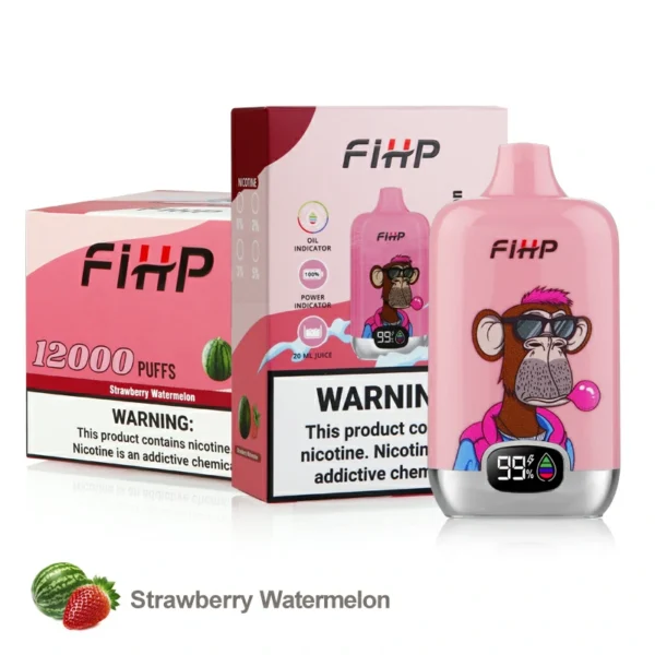 FIHP 12000 Puffs 2% 5% Nízkonikotinové dobíjecí jednorázové vapes Pen Hromadně Koupit velkoobchod – KeenVape – 5