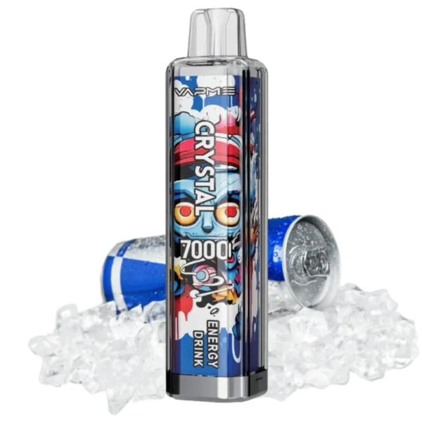 Vapme Crystal 7000 Puffs 2% 5% Nicotine Rechargeable Disposable Vapes Bulk buy Wholesale - KeenVape - 9