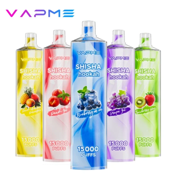 Vapme Shisha Hookah 15000 Puffs 0% 2% Vapeuri de unică folosință reîncărcabile cu nicotină Cumpărare în vrac Comerț cu ridicata - KeenVape - 13