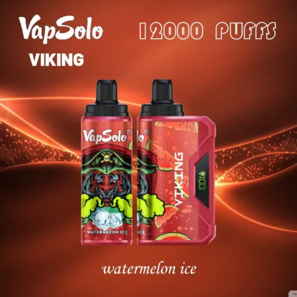 VapSolo Viking 12000 Puffs 2% 5% Vapes desechables recargables con bajo contenido de nicotina Compra a granel - KeenVape - 3