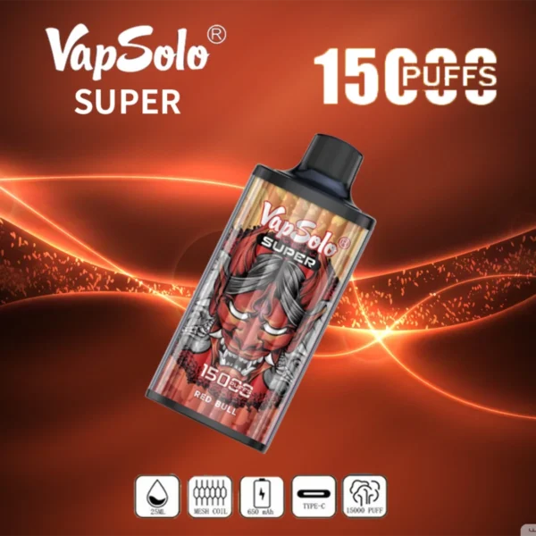 Vapsolo Super 15000 Puffs 2% 5% Düşük Nikotinli Toplu Şarj Edilebilir Tek Kullanımlık Vapes Kalemi Toptan Satın Alın - KeenVape - 9