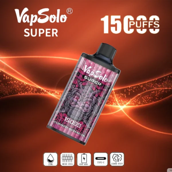 Vapsolo Super 15000 Puffs 2% 5% Düşük Nikotinli Toplu Şarj Edilebilir Tek Kullanımlık Vapes Kalemi Toptan Satın Alın - KeenVape - 10