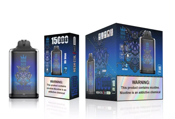 Bang Box S1 15000 Rookwolken 0% 2% 3% 5% Oplaadbare wegwerpvapes-pen met laag nicotinegehalte Bulk Koop groothandel - KeenVape - 4