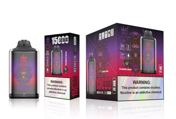 Bang Box S1 15000 Rookwolken 0% 2% 3% 5% Oplaadbare wegwerpvapes-pen met laag nicotinegehalte Bulk Koop groothandel - KeenVape - 2