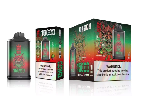 Bang Box S1 15000 Rookwolken 0% 2% 3% 5% Oplaadbare wegwerpvapes-pen met laag nicotinegehalte Bulk Koop groothandel - KeenVape - 13