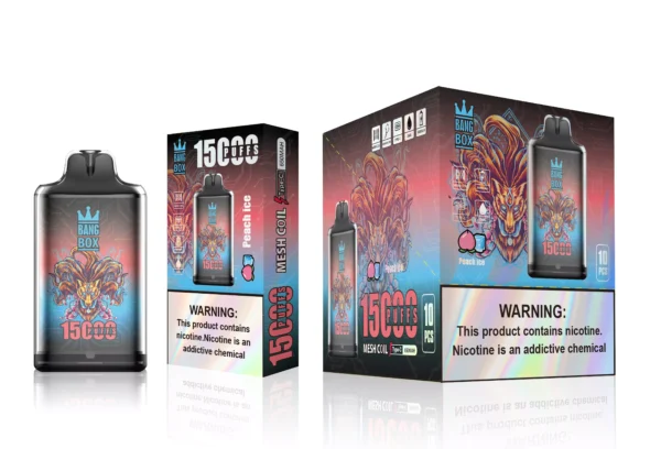 Bang Box S1 15000 Rookwolken 0% 2% 3% 5% Oplaadbare wegwerpvapes-pen met laag nicotinegehalte Bulk Koop groothandel - KeenVape - 11