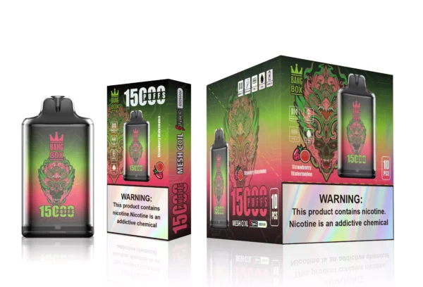 Bang Box S1 15000 Rookwolken 0% 2% 3% 5% Oplaadbare wegwerpvapes-pen met laag nicotinegehalte Bulk Koop groothandel - KeenVape - 10