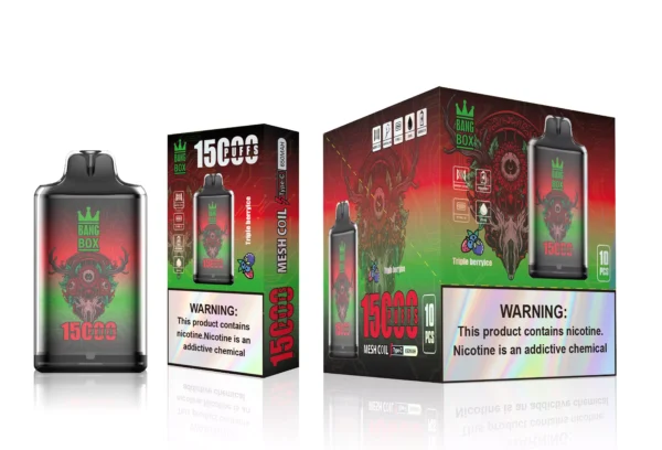 Bang Box S1 15000 Rookwolken 0% 2% 3% 5% Oplaadbare wegwerpvapes-pen met laag nicotinegehalte in bulk Koop groothandel - KeenVape - 9