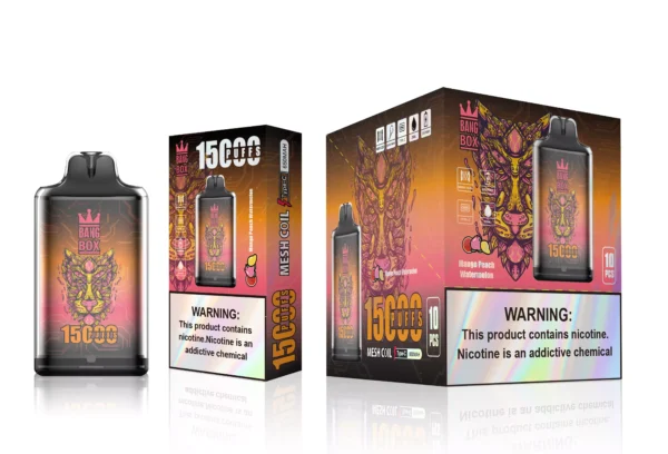 Bang Box S1 15000 Rookwolken 0% 2% 3% 5% Oplaadbare wegwerpvapes-pen met laag nicotinegehalte Bulk Koop groothandel - KeenVape - 6