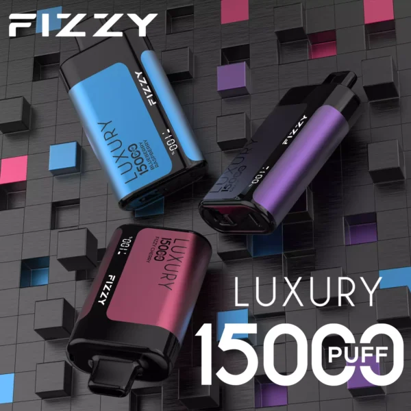 Fizzy Luxury 15000 Puffs 2% 5% Düşük Nikotinli Şarj Edilebilir Tek Kullanımlık Vapes Kalem Toplu Toptan Satın Al - KeenVape - 1