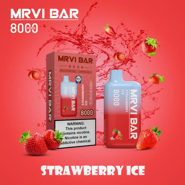 MRVI Bar Mr8000 Puffs 2% 3% 5% Pen za enkratno uporabo z nizko vsebnostjo nikotina Nakup na debelo - KeenVape - 3