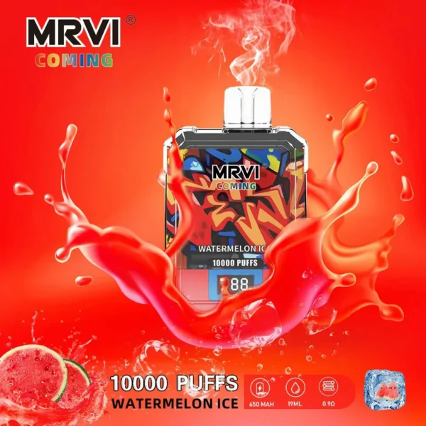 MRVI Coming 10000 Puffs Digital Screen 2% 3% 5% Χαμηλής νικοτίνης Επαναφορτιζόμενη μίας χρήσης στυλό Vapes Μαζική Αγορά Χονδρικής - KeenVape - 6