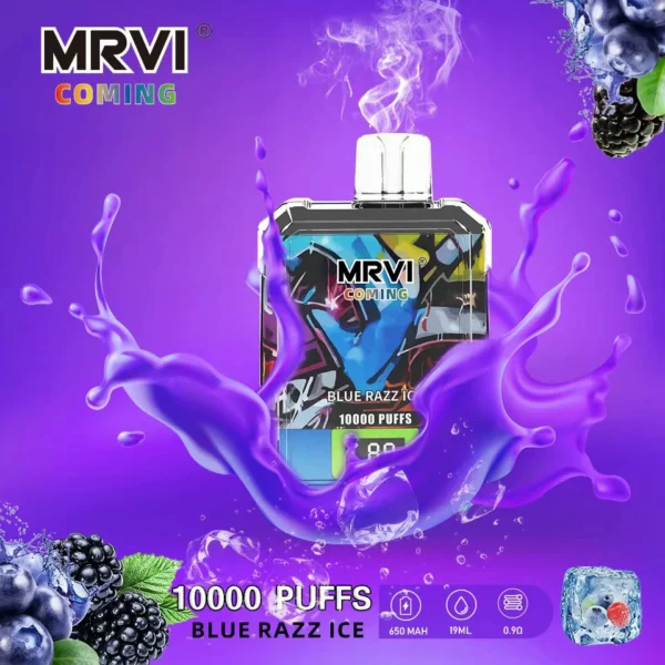 MRVI Coming 10000 Puffs Digital Screen 2% 3% 5% Επαναφορτιζόμενη αναλώσιμη πένα χαμηλής περιεκτικότητας σε νικοτίνη Vapes Μαζική Αγορά Χονδρικής - KeenVape - 9