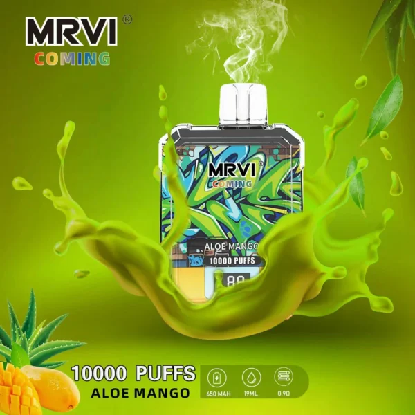 MRVI Coming 10000 Puffs Digital Screen 2% 3% 5% Επαναφορτιζόμενη αναλώσιμη πένα χαμηλής περιεκτικότητας σε νικοτίνη Vapes Μαζική Αγορά Χονδρικής - KeenVape - 10