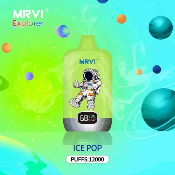 MRVI Explorer 12000 Puffs Цифровий екран 2% 3% 5% Перезаряджувана одноразова ручка для електронних сигарет з низьким вмістом нікотину Купуйте оптом - KeenVape - 11