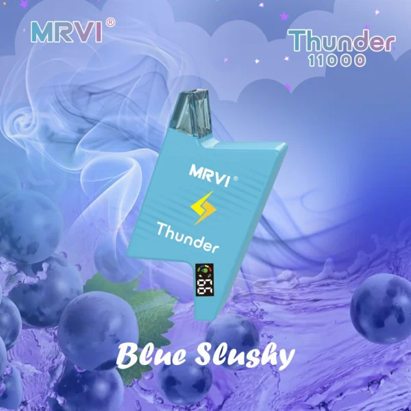 MRVI Thunder 11000 Puffs Цифровой экран 2% 3% 5% Перезаряжаемая одноразовая ручка для вейпов с низким содержанием никотина Купить оптом - KeenVape - 10