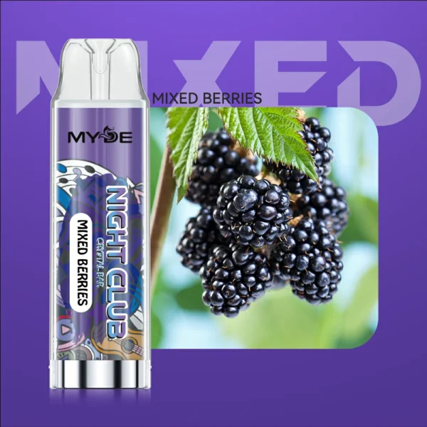 MYDE Night Club 600 Puffs 2% Одноразовые вейпы-ручки с низким содержанием никотина, оптовая покупка оптом - KeenVape - 7