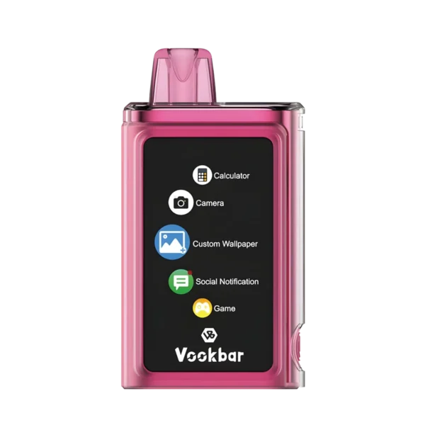 Vookbar Cyber ​​Pro 30000 Puffs Dual Mesh Touch Screen 0% 2% 3% 5% Перезаряджувана одноразова ручка для вейпів з низьким вмістом нікотину Купуйте оптом - KeenVape - 3