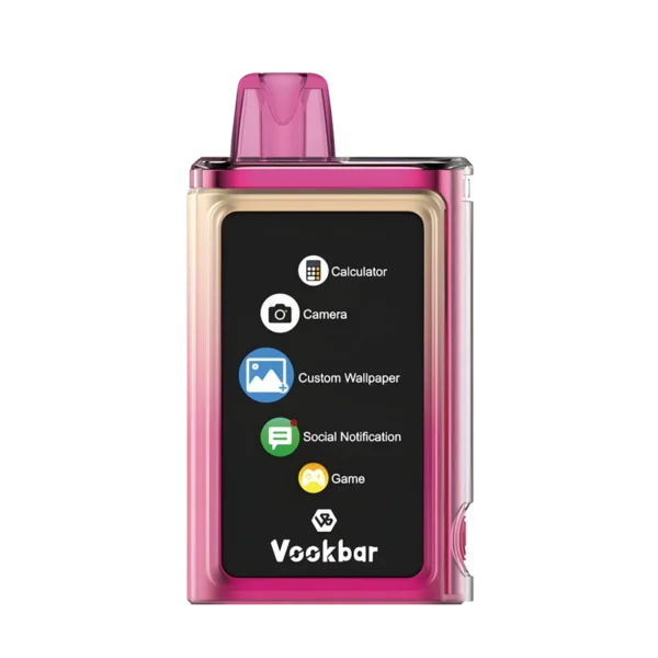 Vookbar Cyber ​​Pro 30000 Puffs Dual Mesh Touch Screen 0% 2% 3% 5% Перезаряджувана одноразова ручка для вейпів з низьким вмістом нікотину Купуйте оптом - KeenVape - 5