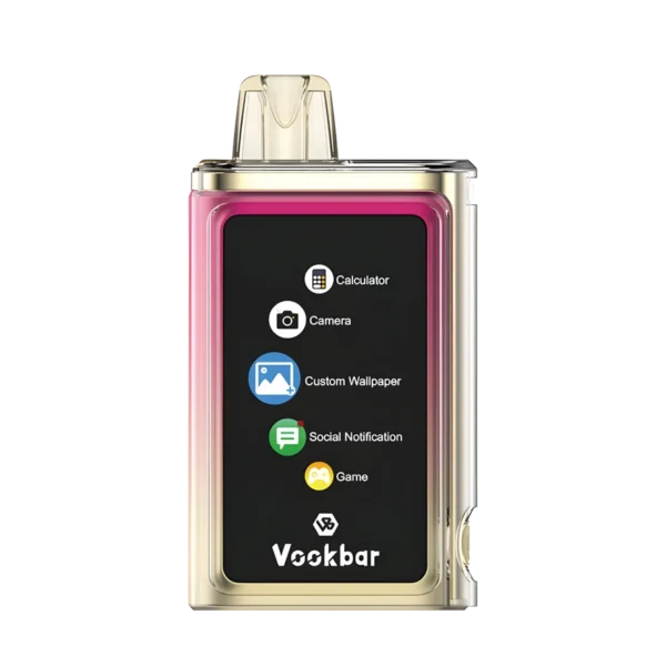 Vookbar Cyber ​​Pro 30000 Puffs Dual Mesh Touch Screen 0% 2% 3% 5% Перезаряджувана одноразова ручка для вейпів з низьким вмістом нікотину Купуйте оптом - KeenVape - 6