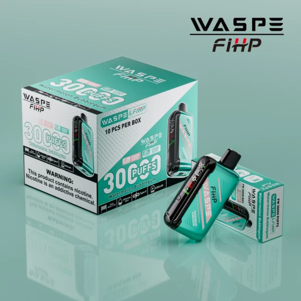 WASPE FIHP 30000 Puffs Dual Mesh 0% 2% 5% LED Display Low Nicotine Rechargeable Disposable Vapes Pen Bulk Buy Wholesale - KeenVape - 16