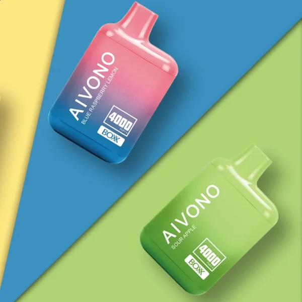 AIVONO AIM BOXX 4000 Rookwolken 0% 2% 5% Oplaadbare wegwerpvapes-pen met laag nicotinegehalte in bulk Koop groothandel - KeenVape - 1