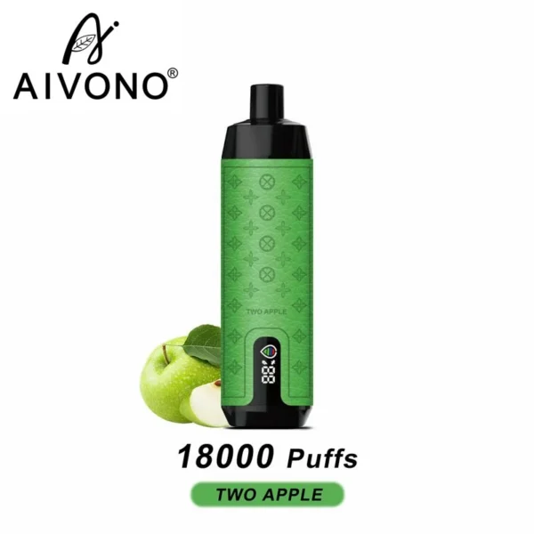 AIVONO Deluxe Bar 18000 Rookwolken Waterpijp Digitaal scherm 0% 2% 3% 5% Oplaadbare wegwerpvapes-pen met laag nicotinegehalte Bulk kopen groothandel - KeenVape - 3