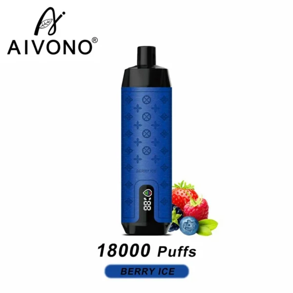 AIVONO Deluxe Bar 18000 Rookwolken Waterpijp Digitaal scherm 0% 2% 3% 5% Oplaadbare wegwerpvapes-pen met laag nicotinegehalte Bulk kopen groothandel - KeenVape - 5