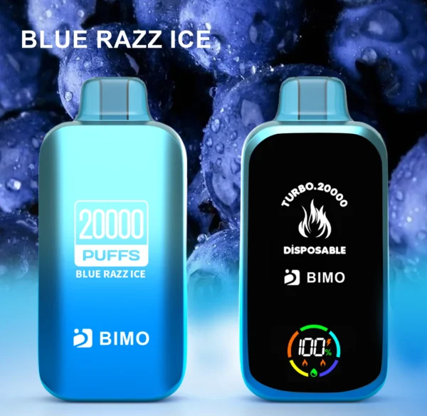 BIMO Turbo 20000 Puffs koko näyttö 0% 2% 5% Matala nikotiini Ladattava Kertakäyttöinen Vapes Pen Bulk Tukkumyynti - KeenVape - 11