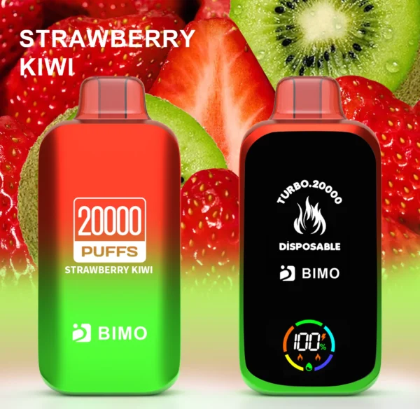 BIMO Turbo 20000 Puffs koko näyttö 0% 2% 5% Matala nikotiini Ladattava Kertakäyttöinen Vapes Pen Bulk Tukkumyynti - KeenVape - 10