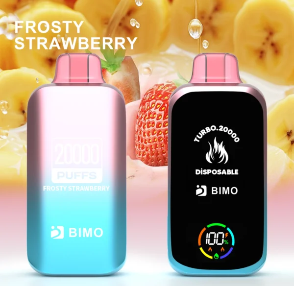 BIMO Turbo 20000 Puffs koko näyttö 0% 2% 5% Matala nikotiini Ladattava Kertakäyttöinen Vapes Pen Bulk Tukkumyynti - KeenVape - 9