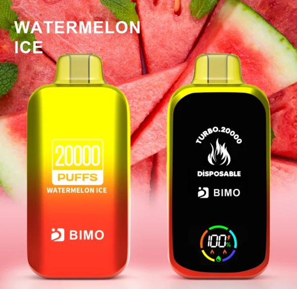 BIMO Turbo 20000 Puffs koko näyttö 0% 2% 5% Vähänikotiini Ladattava Kertakäyttöinen Vapes Pen Bulk Tukkumyynti - KeenVape - 8