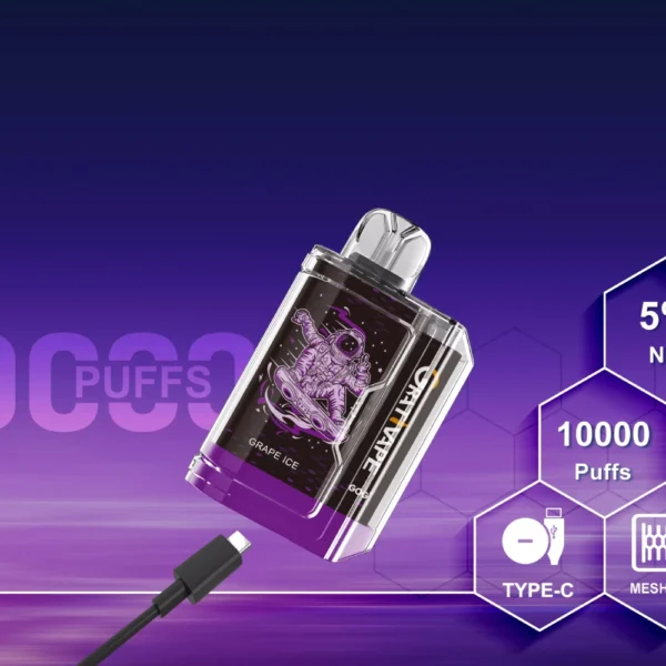 Grativape Gbot 10000 Puffs 5% Перезаряджувана одноразова ручка для вейпів з низьким вмістом нікотину Купуйте оптом - KeenVape - 1