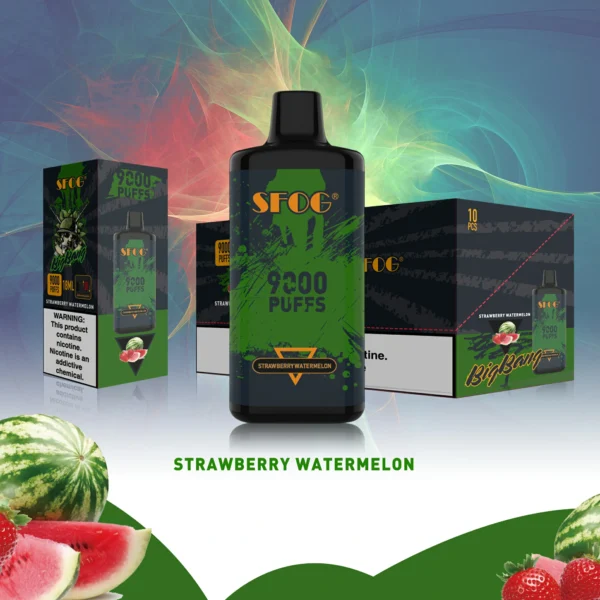 SFOG BIG BANG 9000 Puffs 0% 2% 3% 5% Vapes desechables recargables con bajo contenido de nicotina Compra a granel al por mayor - KeenVape - 11