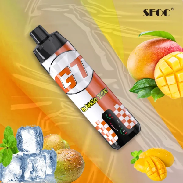 SFOG GT BAR 15000 Puffs SHISHA Smart Display 0.5% Перезаряжаемая одноразовая ручка для электронных сигарет с низким содержанием никотина Купить оптом - KeenVape - 2