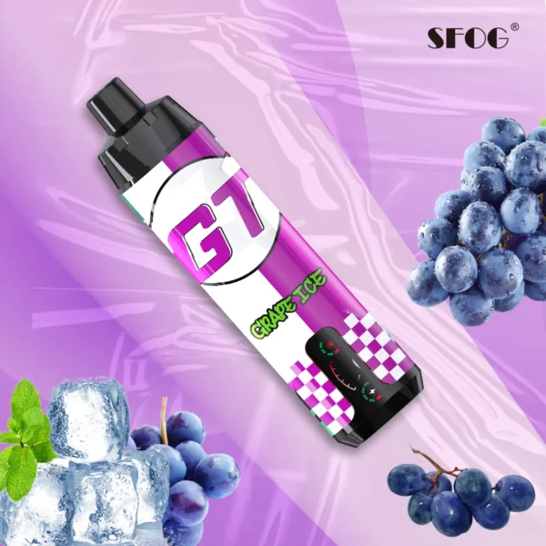 SFOG GT BAR 15000 Puffs SHISHA Smart Display 0.5% Перезаряжаемая одноразовая ручка для вейпов с низким содержанием никотина Купить оптом - KeenVape - 11