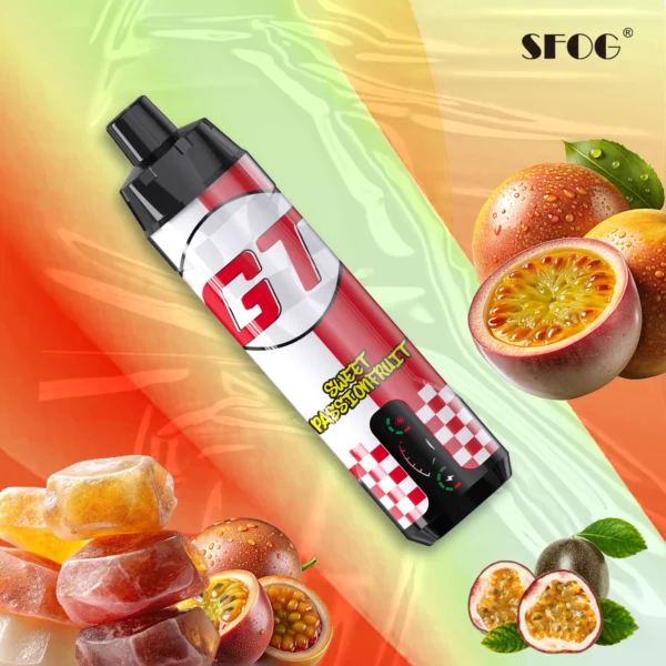 SFOG GT BAR 15000 Puffs SHISHA Smart Display 0.5% Перезаряжаемая одноразовая ручка для вейпов с низким содержанием никотина Купить оптом - KeenVape - 6